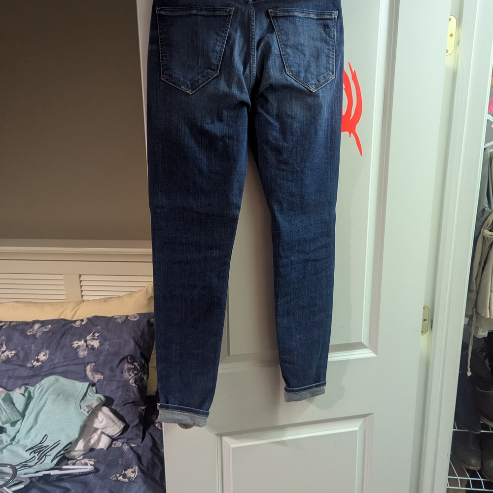 Dark Blue Skinny Women's Jeans